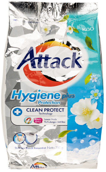 Изображение Стиральный порошок запаска Аттак универсальный КАО м/у, 750 г