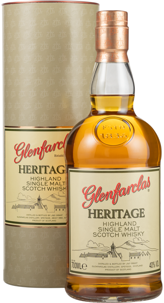 Изображение Виски односолодовый Гленфарклас Эритаж спейсайд Гленфарклас п/у, 0,7 л