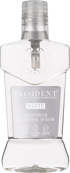Изображение Ополаскиватель для рта Президент ежеднев отбеливание Зеленая дубрава ЗАО п/у, 250 мл