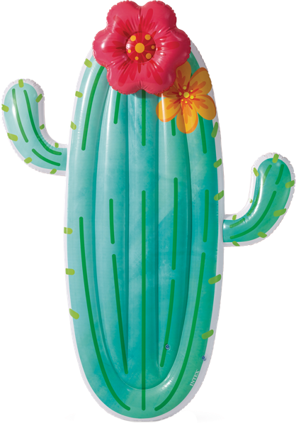 Изображение Плот 185*140см для плавания Интекс кактус Интекс к/у, 1 шт