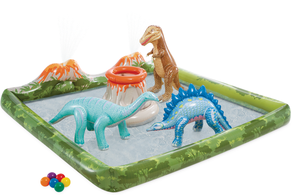 Изображение Игровой центр 201*201*36см Интекс приключения юрского перио Интекс к/у, 1 шт