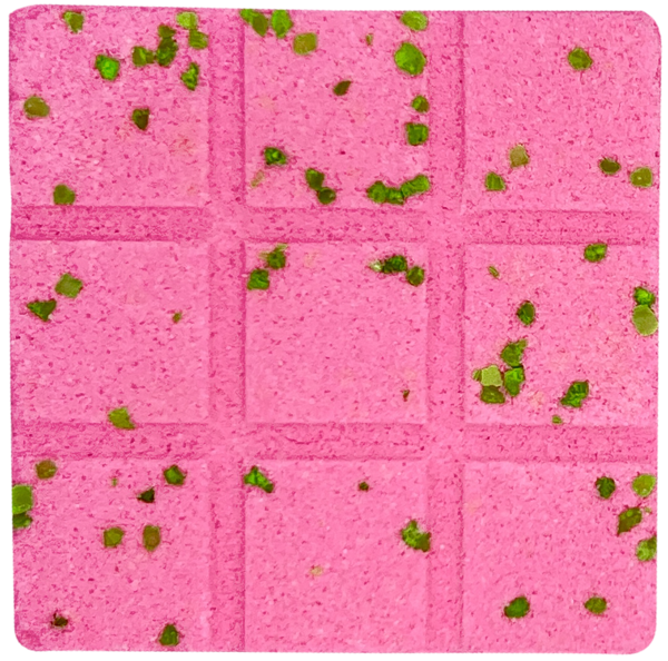 Изображение Гейзер для ванны миниплитка Мипэшн клубника со сливками+тату Баланцева В.В. ИП м/у, 110 г