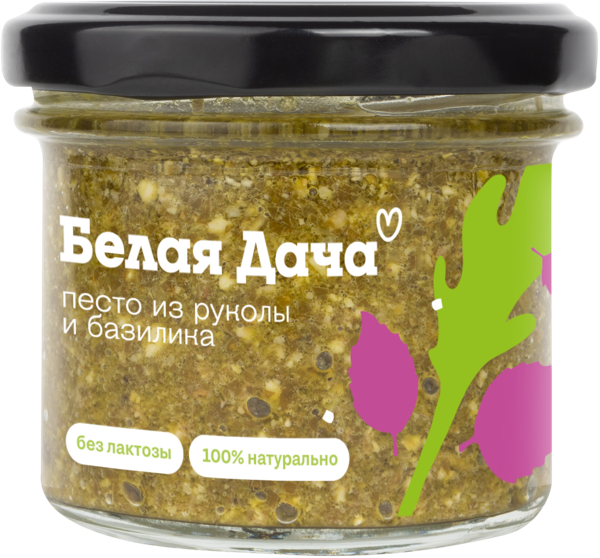 Изображение Соус песто Белая дача руккола базилик Белая Дача Юг с/б, 90 г