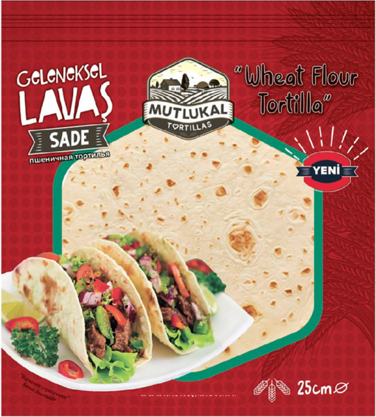 Изображение Тортилья 1*4 d25 Мутлукал пшеничная Мутлукал м/у, 260 г