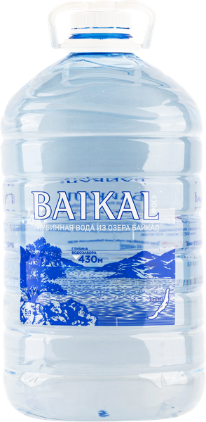 Изображение Вода негаз pH 7,5 Байкал питьевая Море Байкал п/б, 5 л