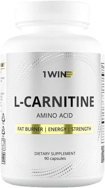 Изображение Комплекс Л-карнитин 1ВИН Винлаб Нутришин п/у, 90 шт