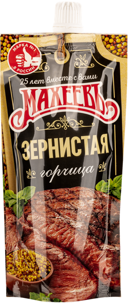 Изображение Горчица зернистая Махеевъ Эссен продакшн АГ м/у, 140 г