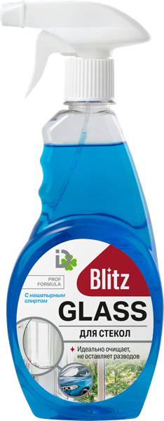 Изображение Средство для стекол и зеркал Блиц нашатырный спирт Домбытхим п/у, 900 мл