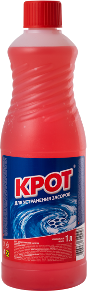 Изображение Средство от засоров Крот Домбытхим п/у, 1 л