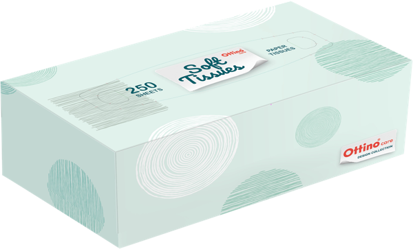 Изображение Салфетки 2х сл Оттино косметические Чжучэн м/у, 250 шт