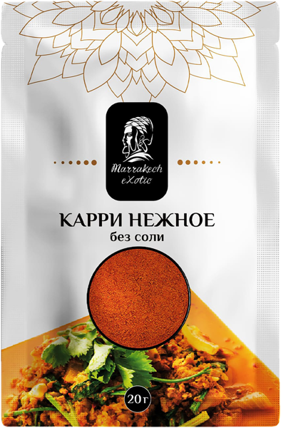 Изображение Карри молотый Марракеш Экзотик нежный ВиноТЕП м/у, 20 г