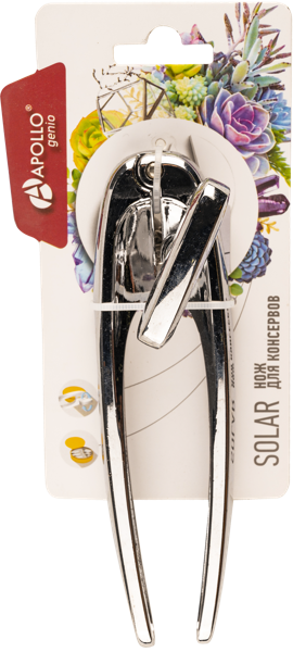 Изображение Нож 19см для консервов Аполло Дженио солар нерж сталь Аполло к/у, 1 шт