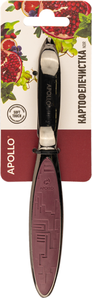 Изображение Картофелечистка 19см Аполло Дженио солар нерж сталь Аполло к/у, 1 шт