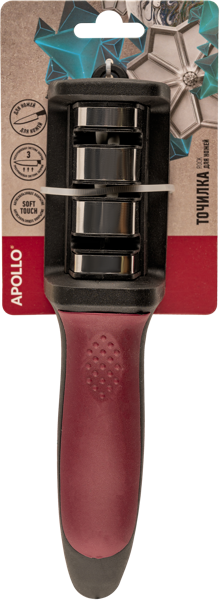 Изображение Точилка 22см для ножей Аполло рок серо-зеленая Аполло к/у, 1 шт