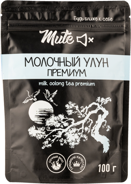 Изображение Чай зеленый Мьют Молочный улун карамель Мьют м/у, 100 г