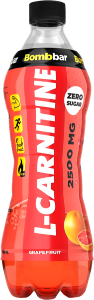 Изображение Напиток газ L-карнитин Бомббар грейпфрут Натуральные напитки п/б, 0,5 л
