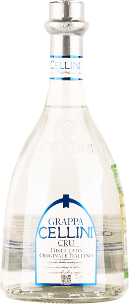Изображение Граппа 38% Челлини Крю Боттега с/б, 0,7 л