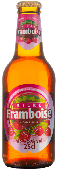 Изображение Пивной напиток светлый Ламбик 2,8% Сент-Омер Фрамбуа Сент-Омер с/б, 0,25 л