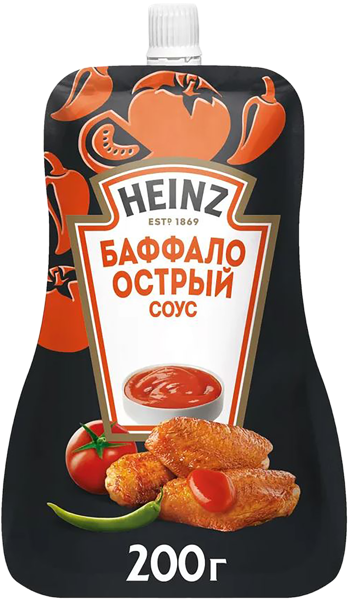 Изображение Соус Острый Хайнц баффало Петропродукт м/у, 200 г
