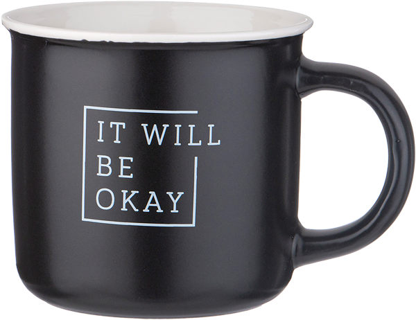 Изображение Кружка 380мл черная Лефард ит вилл би окей Лефард , 1 шт