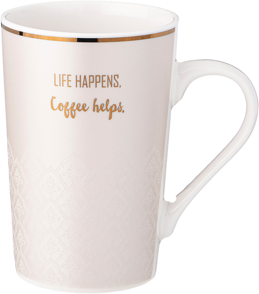 Изображение Кружка 435мл кремовая Лефард чарм кофе хелпс Лефард , 1 шт