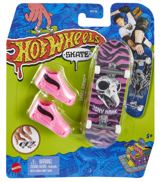 Изображение Игрушка Хот вилс фингерборд с кроссовками Маттэл к/у, 1 шт