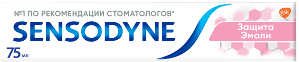Изображение Зубная паста укрепляющая Сенсодин защита эмали Глаксо Смит Кляйн к/у, 75 мл