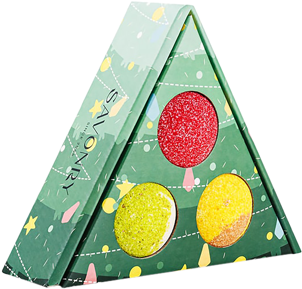 Изображение Набор гейзеров подарочный Савонри новый год елочка маленькая Савонри ООО к/у, 1 шт