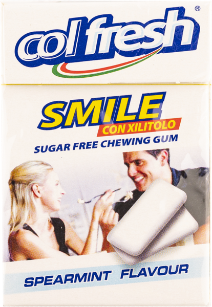 Изображение Жевательная резинка Колфреш смайл Индако кор, 24 г