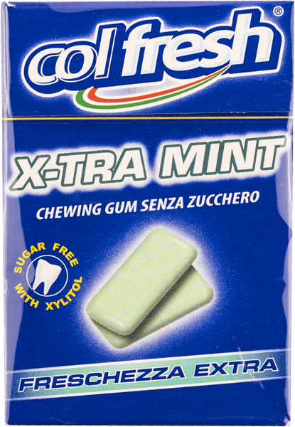 Изображение Жевательная резинка Колфреш экстра мята Индако кор, 24 г