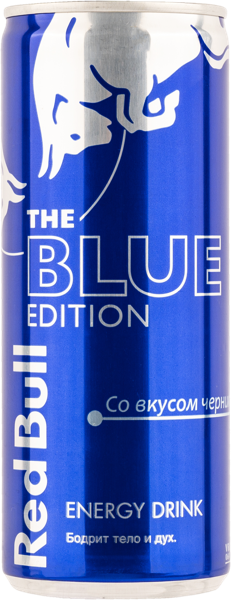 Изображение Напиток Энергетический Ред Булл черника Ред Бул ж/б, 0,25 л