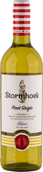 Изображение Вино белое сухое стиль №2 Пино Гриджио Западный Кейп Стормхоук Ориджен Вайн с/б, 0,75 л