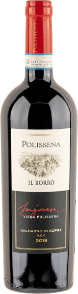 Изображение Вино красное сухое стиль №5 Санджовезе Тоскана Полисенна Иль Борро Иль Борро с/б, 0,75 л