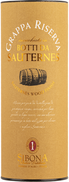 Изображение Граппа Сибона Сотерн вуд финиш Сибона мет п/у, 0,5 л