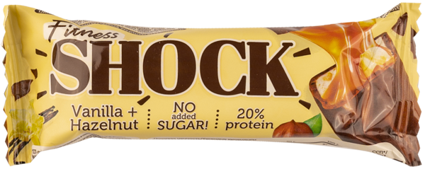 Изображение Батончик протеиновый Фитнес шок хрустящий фундук Фитнес десерты м/у, 50 г