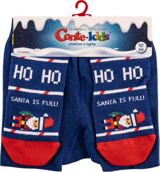 Изображение Колготки размер 92-98 детские Конте НГ селект плэйер синие Конте СПА м/у, 1 пара