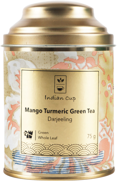Изображение Чай зеленый Индиан Кап манго куркума Роли Интернешнл ж/б, 75 г