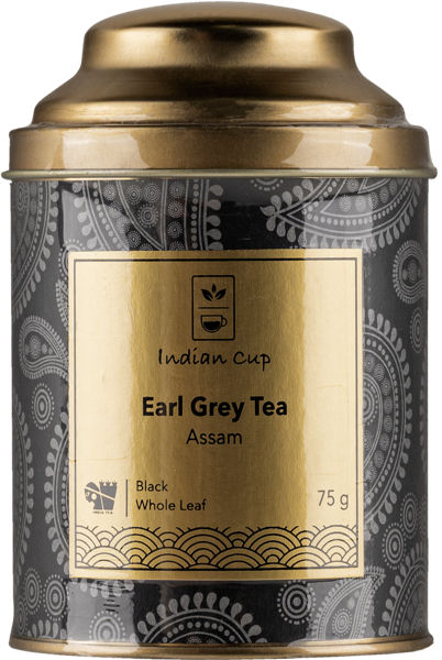Изображение Чай черный Индиан Кап эрл грэй Роли Интернешнл ж/б, 75 г