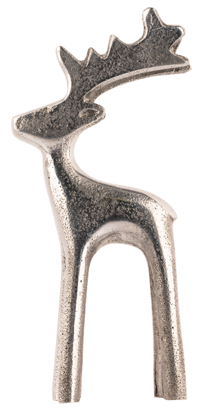 Изображение Фигурка 14,5см Купман серебряный олень Купман Интернэшнл , 1 шт