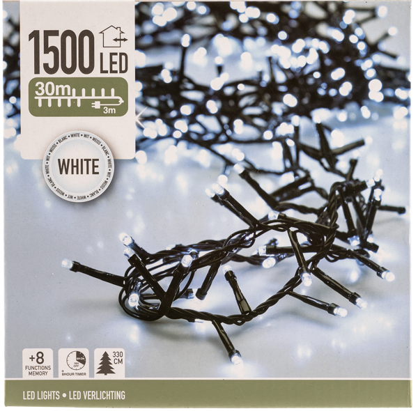 Изображение Электрогирлянда 30м Купман 1500 холодных ЛЕД ламп Купман Интернэшнл к/у, 1 шт