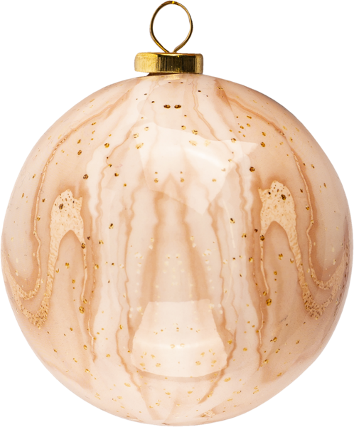 Изображение Шар 7см пластик Купман розовый мрамор Купман Интернэшнл , 1 шт