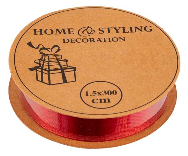 Изображение Лента 3м*1,5см упаковочная Купман атласная ассорти Купман Интернэшнл , 1 шт