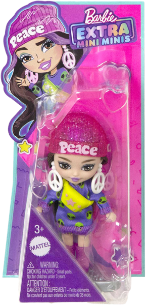 Изображение Кукла в ассортименте Барби экстра мини минис Маттэл п/у, 1 шт