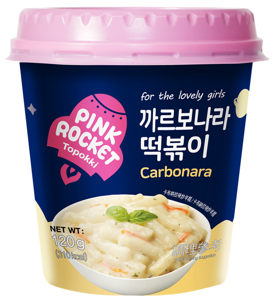 Изображение Токпокки рисовые Епокки соус карбонара Янг Пунг к/у, 120 г