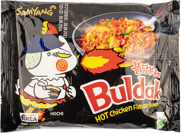 Изображение Лапша быстрого приготовления Самянг острая курица Самянг Фудс м/у, 140 г