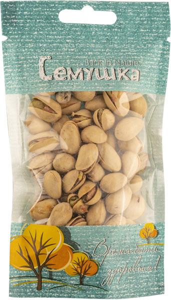 Изображение Орехи жареные соленые Семушка фисташки Комсервис м/у, 50 г
