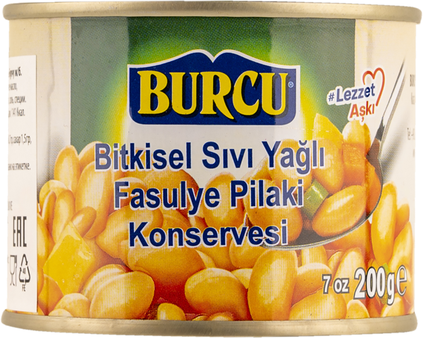 Изображение Фасоль белая Бурджу в томатном соусе Бурджу Гида ж/б, 200 г