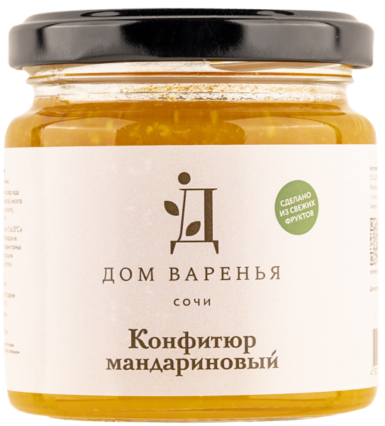 Изображение Конфитюр Дом варенья мандарин Дом Варенья с/б, 210 г