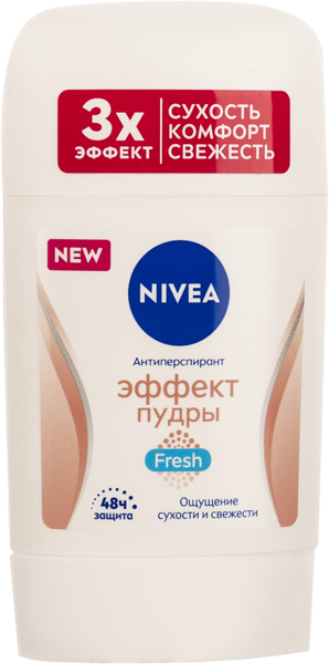 Изображение Антиперспирант стик женский Нивея эффект пудры Байерсдорф ООО п/у, 50 мл