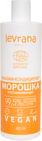 Изображение Бальзам все типы волос Леврана БИО морошка восстановление Леврана ООО п/у, 400 мл